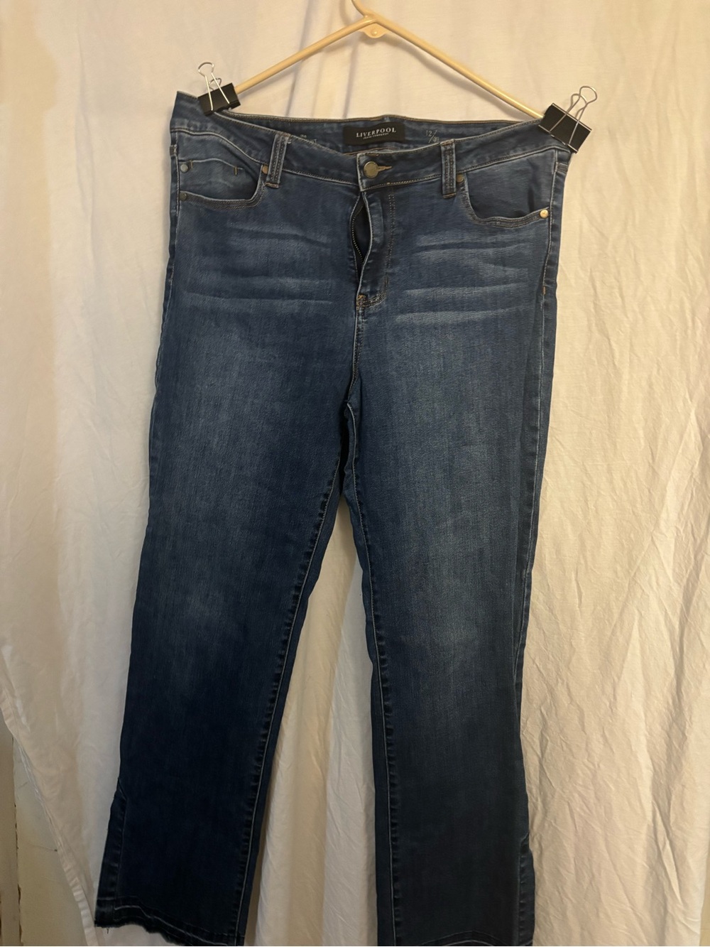 Liverpool Jeans Company Classic Straight Dark Blue Jeans